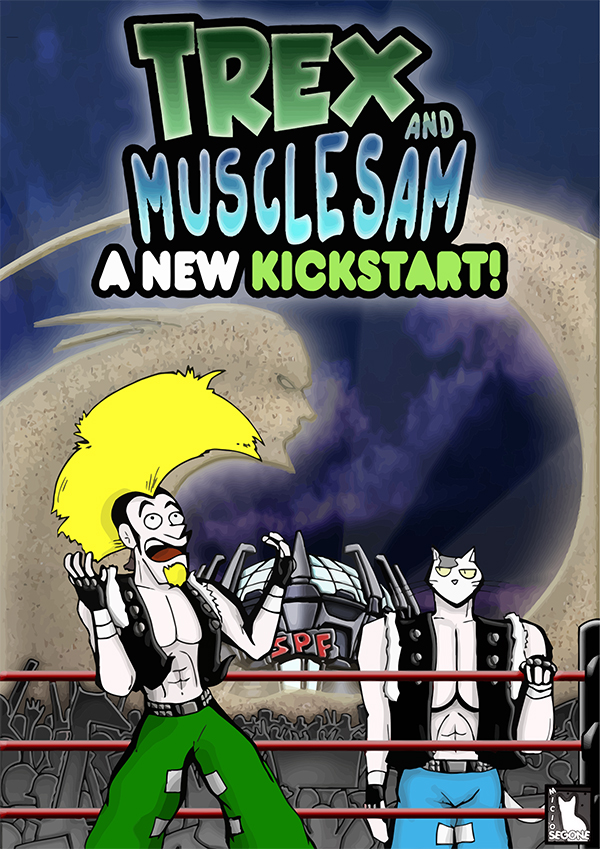 TREX AND MUSCLE SAM A NEW KICKSTART COVER